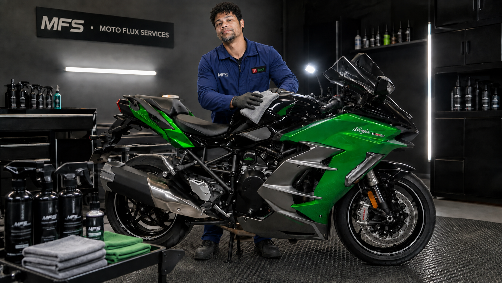 Detailing moto par MotosFluxServices