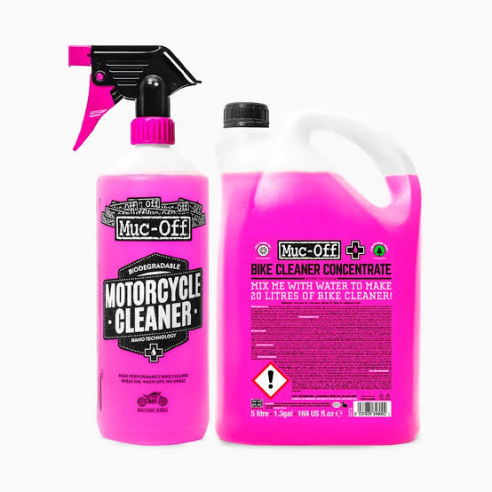 Nettoyant moto et bidon concentré rose