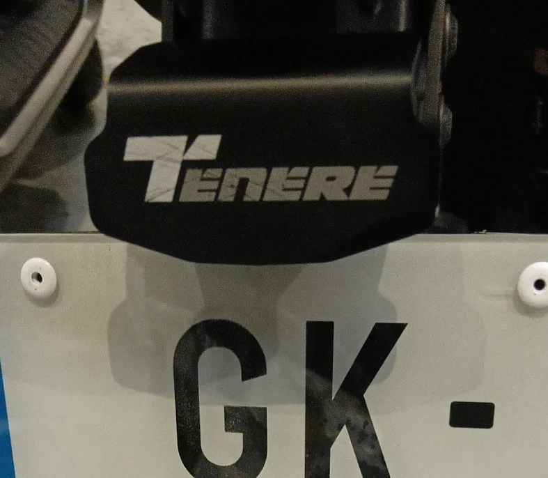 Moto identifiée avant transport
